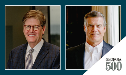 Shaw’s Tim Baucom and Vance Bell Recognized on GEORGIA 500 List