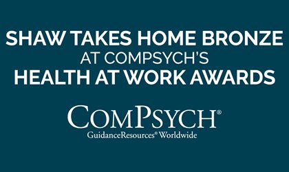Shaw named 2024 Health at Work Award Winner by ComPsych