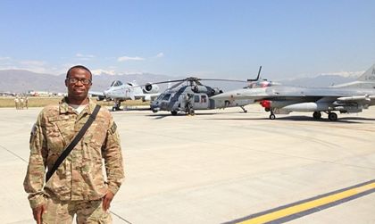 Uncommon Excellence: Marquez Rollins Deploys to Middle East with Air Force Air National Guard