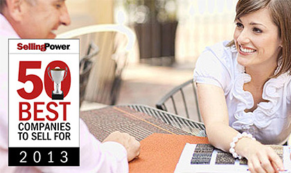 Shaw Industries Makes the Selling Power “50 Best Companies to Sell For” List