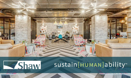 Shaw Showcases Sustainability Efforts at Greenbuild