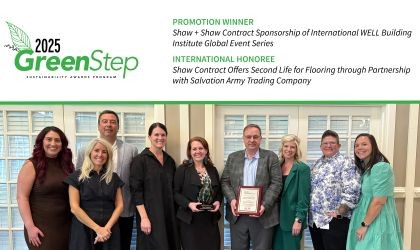 Shaw Industries Recognized by Floor Covering Weekly for Sustainability Efforts 