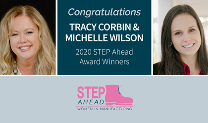 Michelle Wilson and Tracy Corbin named 2020 STEP Ahead Award winners 