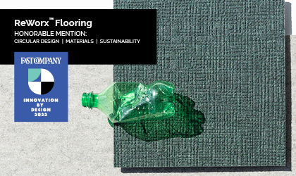 ReWorx™ Flooring Honored with Fast Company’s Innovation by Design Awards