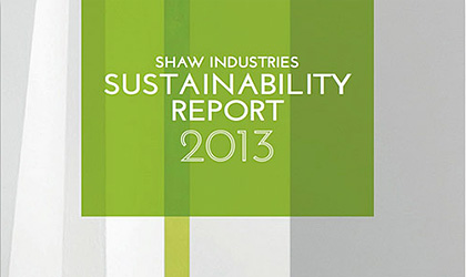 Shaw Industries Releases 2013 Sustainability Report