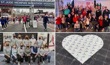 Shaw Celebrates a Record-Breaking St. Jude Memphis Marathon Weekend 