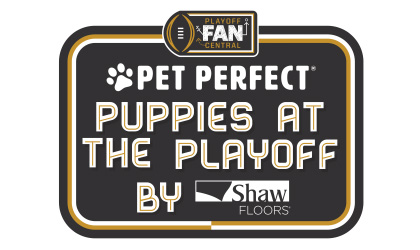 Shaw Floors Sponsors “Puppies at the Playoff” During the 2024 College Football National Championship