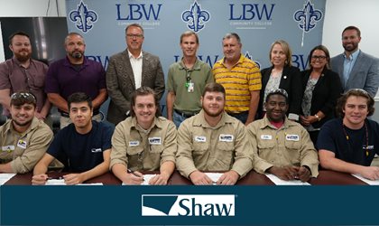 Shaw Celebrates LBW Student Apprenticeships with Signing Day Ceremony 