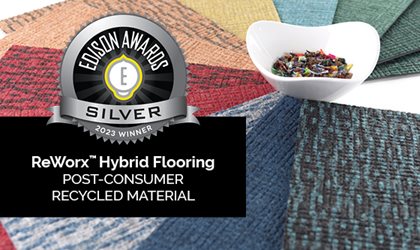 ReWorx™ Hybrid Flooring Receives Silver 2023 Edison Award 
